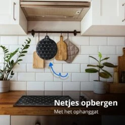 Dykemann® Inductie Beschermingsmatten / Panbeschermers - 2x Rechthoek & 2x Rond XL - Anti-slip & Bescherming Tot 240° - Kookplaat Beschermer - Inductie Matten - Zwart 13 Dykemann® Inductie Beschermingsmatten / Panbeschermers - 2x Rechthoek & 2x Rond XL - Anti-slip & Bescherming Tot 240° - Kookplaat Beschermer - Inductie Matten - Zwart -Merkloos Winkel 1200x1198 136