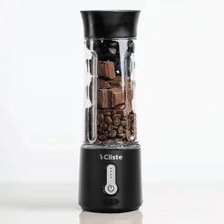 Draagbare Blender - Mini Blender To Go - Smoothie Blender - USB Oplaadbaar - 500ML - Zwart - Draadloos - Compact Blender - Mini Smoothie Maker - Fresh Juice Maker - Portable Blender - Recepten Inbegrepen -Merkloos Winkel 1200x1198 165