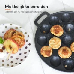 Ocina Poffertjespan – Combo Pack – 19 Poffertjes – Poffertjesmaker – Poffertjespan Inductie – Poffertjespan Electrisch – Gietijzeren Pan - Inclusief Doseerfles, Handvaten, 6x Poffertjesvorken En Invetkwast – Gratis Receptenboek 18 Ocina Poffertjespan – Combo Pack – 19 Poffertjes – Poffertjesmaker – Poffertjespan Inductie – Poffertjespan Electrisch – Gietijzeren Pan - Inclusief Doseerfles, Handvaten, 6x Poffertjesvorken En Invetkwast – Gratis Receptenboek -Merkloos Winkel 1200x1198 32