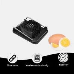 ProudProducts Eiersnijder – Eisnijder - Keukengerei – Vaatwasserbestendig – Kunststof - Zwart 11 ProudProducts Eiersnijder – Eisnijder - Keukengerei – Vaatwasserbestendig – Kunststof - Zwart -Merkloos Winkel 1200x1198 61