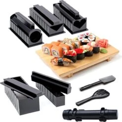 Merkloos Sushi Sushi Servies - Sushi Go - Sushi Set - Sushi Maker - Sushi Kit - Incl Sushi Roller