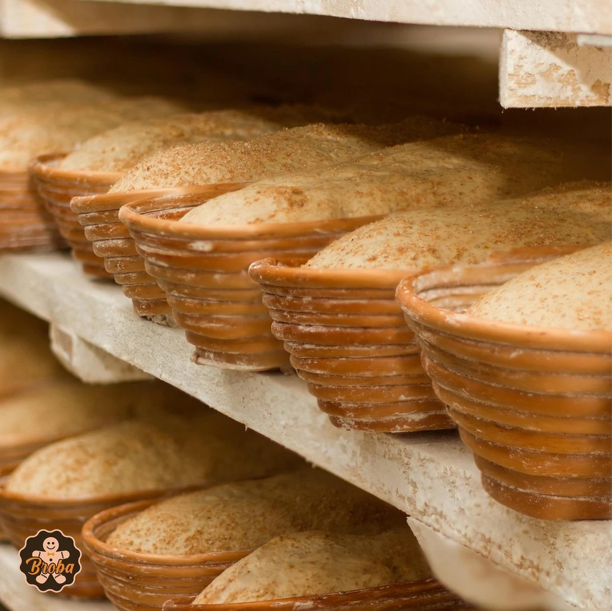 Broba Rijsmand Ovaal Met Deegkleed – Broodmand Riet - Brood Bakken Spullen 20 Broba Rijsmand Ovaal Met Deegkleed – Broodmand Riet - Brood Bakken Spullen - Afbeelding 20