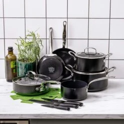 GreenPan Barcelona Infinity Pro Koekenpannenset - 3-delig - Zwart - Inductie - PFAS-vrij 27 GreenPan Barcelona Infinity Pro Koekenpannenset - 3-delig - Zwart - Inductie - PFAS-vrij -Merkloos Winkel 1200x1200 1107