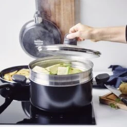 GreenPan Memphis Pannenset - 20-delig - Zwart - Inductie - PFAS-vrij -Merkloos Winkel 1200x1200 1132