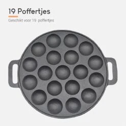 Ocina Poffertjespan– 19 Poffertjes – Poffertjesmaker – Poffertjespan Inductie – Poffertjespan Electrisch – Gietijzeren Pan – Inclusief Warmtebestendige Handvaten– Gratis Receptenboek 14 Ocina Poffertjespan– 19 Poffertjes – Poffertjesmaker – Poffertjespan Inductie – Poffertjespan Electrisch – Gietijzeren Pan – Inclusief Warmtebestendige Handvaten– Gratis Receptenboek -Merkloos Winkel 1200x1200 1189