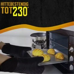 Ovenwanten Met Anti-Slip 2 Stuks - Ovenhandschoenen - BBQ Handschoen - Pannenlappen -Merkloos Winkel 1200x1200 136