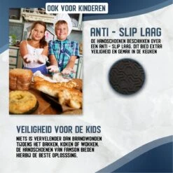 Ovenwanten Met Anti-Slip 2 Stuks - Ovenhandschoenen - BBQ Handschoen - Pannenlappen -Merkloos Winkel 1200x1200 138