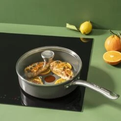 Tefal Renew+ Keramische Hapjespan - Ø 24 Cm - Met Deksel -Merkloos Winkel 1200x1200 1430