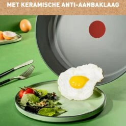 Tefal Renew+ Keramische Hapjespan - Ø 24 Cm - Met Deksel -Merkloos Winkel 1200x1200 1433