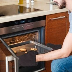 Roegaarden Pannenlappen - Pannenlap - 2 Stuks - Met Insteekvakken - Zwart -Merkloos Winkel 1200x1200 146