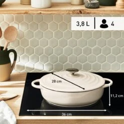 Tefal LOV Lage Braadpan - 3.8L - Ø28 Cm - Beige -Merkloos Winkel 1200x1200 1553