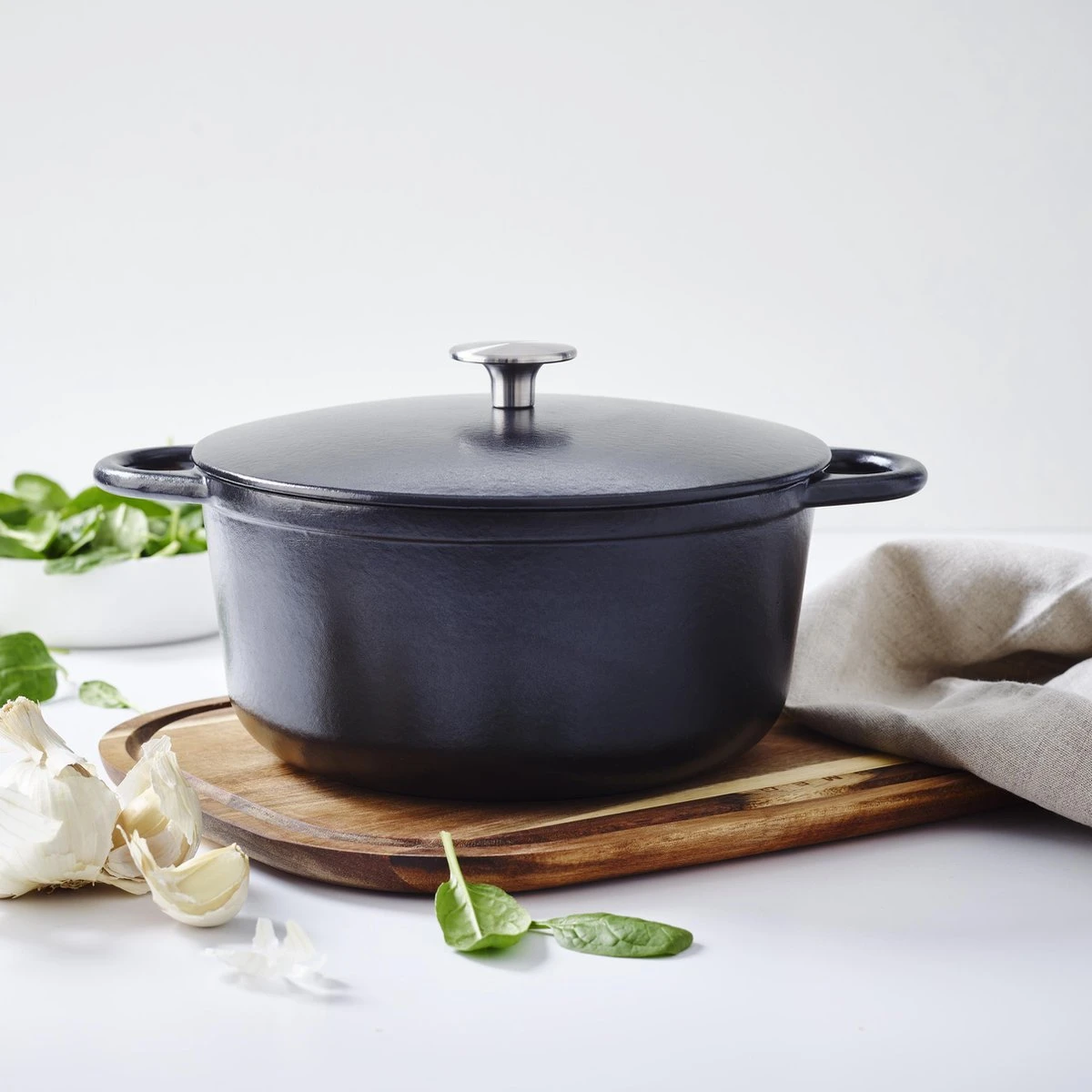 Gero Mads Braadpan Ø 24 Cm - Zwart - Gietijzer - Inductie 2 Gero Mads Braadpan Ø 24 Cm - Zwart - Gietijzer - Inductie - Afbeelding 2