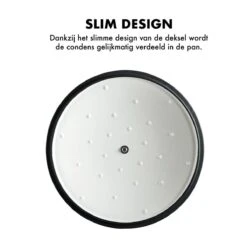 MOA Gietijzeren Braadpan - Inhoud 5,7 Liter - 26CM - Rond - Alle Warmtebronnen - Ook Voor Inductie - Gewicht 5,8 Kg - Wit - C26W -Merkloos Winkel 1200x1200 1570