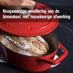 Daumonet Bocuse Rouge Gietijzeren Braadpan - Sudderpan Kersen Rood - Ovaal - Ø 29 Cm - 3 Liter - PFAS & PFOA Vrij - Emaille - Geschikt Voor Alle Warmtebronnen - Elektrisch - Gas - Halogeen - Inductie - Keramisch - Vaatwasserbestendig 18 Daumonet Bocuse Rouge Gietijzeren Braadpan - Sudderpan Kersen Rood - Ovaal - Ø 29 Cm - 3 Liter - PFAS & PFOA Vrij - Emaille - Geschikt Voor Alle Warmtebronnen - Elektrisch - Gas - Halogeen - Inductie - Keramisch - Vaatwasserbestendig -Merkloos Winkel 1200x1200 1606