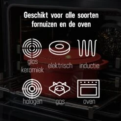 Daumonet Carême Rouge Gietijzeren Braadpan - Sudderpan Kersen Rood - Rond - Ø26 Cm - 4,4 Liter - PFAS & PFOA Vrij - Emaille - Geschikt Voor Alle Warmtebronnen - Elektrisch - Gas - Halogeen - Inductie - Keramisch - Vaatwasserbestendig 19 Daumonet Carême Rouge Gietijzeren Braadpan - Sudderpan Kersen Rood - Rond - Ø26 Cm - 4,4 Liter - PFAS & PFOA Vrij - Emaille - Geschikt Voor Alle Warmtebronnen - Elektrisch - Gas - Halogeen - Inductie - Keramisch - Vaatwasserbestendig -Merkloos Winkel 1200x1200 1622