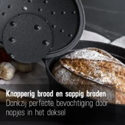 Gietijzeren Braadpan - Sudderpan Zwart Van Daumonet - Ovaal - Ø 29 Cm - 3 Liter - 100% PFAS & PFOA Vrij - Emaille - Geschikt Voor Alle Warmtebronnen - Elektrisch - Gas - Halogeen - Inductie - Keramisch - Vaatwasserbestendig 14 Gietijzeren Braadpan - Sudderpan Zwart Van Daumonet - Ovaal - Ø 29 Cm - 3 Liter - 100% PFAS & PFOA Vrij - Emaille - Geschikt Voor Alle Warmtebronnen - Elektrisch - Gas - Halogeen - Inductie - Keramisch - Vaatwasserbestendig -Merkloos Winkel 1200x1200 1627