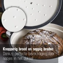 Daumonet Carême Blanc Gietijzeren Braadpan - Sudderpan Wit - Rond - Ø 26 Cm - 4,4 Liter - 100% PFAS & PFOA Vrij - Emaille - Geschikt Voor Alle Warmtebronnen - Elektrisch - Gas - Halogeen - Inductie - Keramisch - Vaatwasserbestendig 12 Daumonet Carême Blanc Gietijzeren Braadpan - Sudderpan Wit - Rond - Ø 26 Cm - 4,4 Liter - 100% PFAS & PFOA Vrij - Emaille - Geschikt Voor Alle Warmtebronnen - Elektrisch - Gas - Halogeen - Inductie - Keramisch - Vaatwasserbestendig -Merkloos Winkel 1200x1200 1673