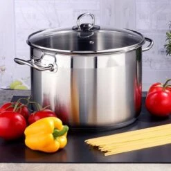 Haushalt Soeppan Met Glazen Deksel - 10 Liter- RVS 13 Haushalt Soeppan Met Glazen Deksel - 10 Liter- RVS -Merkloos Winkel 1200x1200 1727