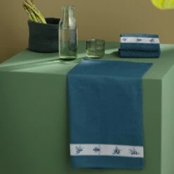 DDDDD Bees - Keukendoek - Petrol - 6 Stuks -Merkloos Winkel 1200x1200 173