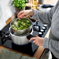 Springlane Roestvrijstalen Snelkookpan - Inductie - Pressure Cooker - 6,0 L Met Stoommand -Merkloos Winkel 1200x1200 1757