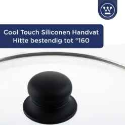 Westinghouse Steelpan Inductie - Ø 18 Cm - Zwart Marmer - Met Deksel - Sauspan -Merkloos Winkel 1200x1200 1872