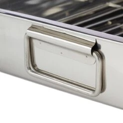 Relaxdays Braadslede Met Rooster - Edelstaal - Ovenschaal - Braadpan - Braadslee - Zilver - L -Merkloos Winkel 1200x1200 1904