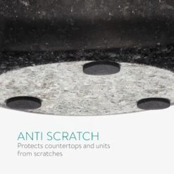 Navaris Vijzel Met Stamper Van Graniet - Granieten Vijzel Voor Kruidenmixen, Pesto En Dips - Set Inclusief Stamper Voor Fijnmalen - Ø 12 Cm -Merkloos Winkel 1200x1200 1943