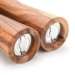 VITAMO™ Peper En Zoutmolen Set Van Acacia Hout Met Keramische Maalschijven - Grove En Fijne Maling - Instelbaar - Handmatig - Duurzaam En Tijdloos Acaciahout -Merkloos Winkel 1200x1200 1970