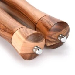 VITAMO™ Peper En Zoutmolen Set Van Acacia Hout Met Keramische Maalschijven - Grove En Fijne Maling - Instelbaar - Handmatig - Duurzaam En Tijdloos Acaciahout -Merkloos Winkel 1200x1200 1971