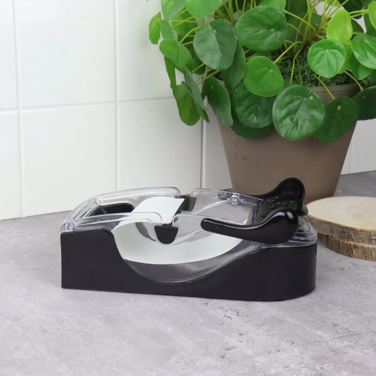 Orange85 Sushi Maker - Zelf Sushi Maken - Zwart - 19x8x7 - Sushimakers 6 Orange85 Sushi Maker - Zelf Sushi Maken - Zwart - 19x8x7 - Sushimakers - Afbeelding 6