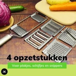Merkloos Groentesnijder 4-in-1 Rasp - Mandoline – Julienne - Groentensnijder – 4 Opzetstukken – Vaatwasserbestendig – Handmatig Snijden, Schaven En Raspen - Foodprocessor - Keukengereedschap - Multifunctioneel 16 Merkloos Groentesnijder 4-in-1 Rasp - Mandoline – Julienne - Groentensnijder – 4 Opzetstukken – Vaatwasserbestendig – Handmatig Snijden, Schaven En Raspen - Foodprocessor - Keukengereedschap - Multifunctioneel -Merkloos Winkel 1200x1200 2080