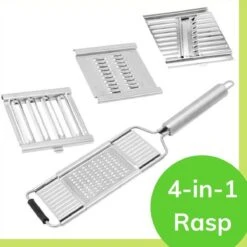 Merkloos Groentesnijder 4-in-1 Rasp - Mandoline – Julienne - Groentensnijder – 4 Opzetstukken – Vaatwasserbestendig – Handmatig Snijden, Schaven En Raspen - Foodprocessor - Keukengereedschap - Multifunctioneel 21 Merkloos Groentesnijder 4-in-1 Rasp - Mandoline – Julienne - Groentensnijder – 4 Opzetstukken – Vaatwasserbestendig – Handmatig Snijden, Schaven En Raspen - Foodprocessor - Keukengereedschap - Multifunctioneel -Merkloos Winkel 1200x1200 2084