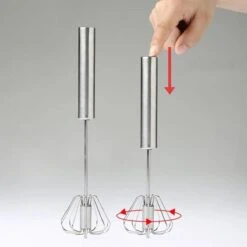 LOUZIR Semi Automatische Garde Van Roestvrij Staal - Beslag Klopper - Staafmixer - Mixer - Zilver -Merkloos Winkel 1200x1200 2153