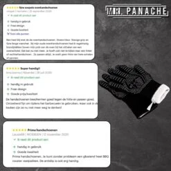 MR. PANACHE Ovenhandschoenen (2 Stuks) - EN407 Certificaat - Tot 500°C - Ovenwanten - Hittebestendige BBQ Handschoenen - Barbecue En Oven Handschoenen -Merkloos Winkel 1200x1200 22