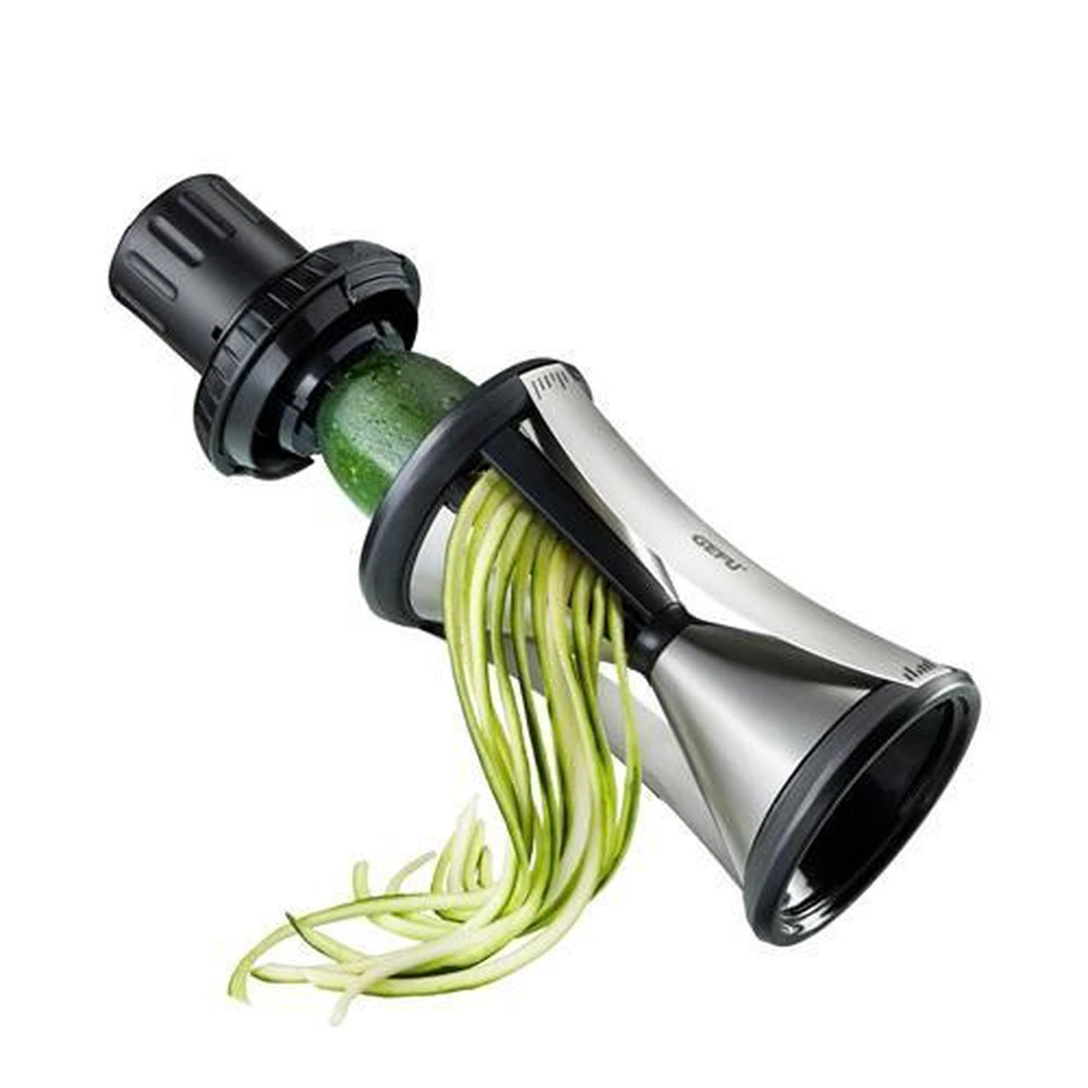 GEFU Spirelli XL Spiraalsnijder - RVS - Vaatwasmachinebestendig 7 GEFU Spirelli XL Spiraalsnijder - RVS - Vaatwasmachinebestendig - Afbeelding 7