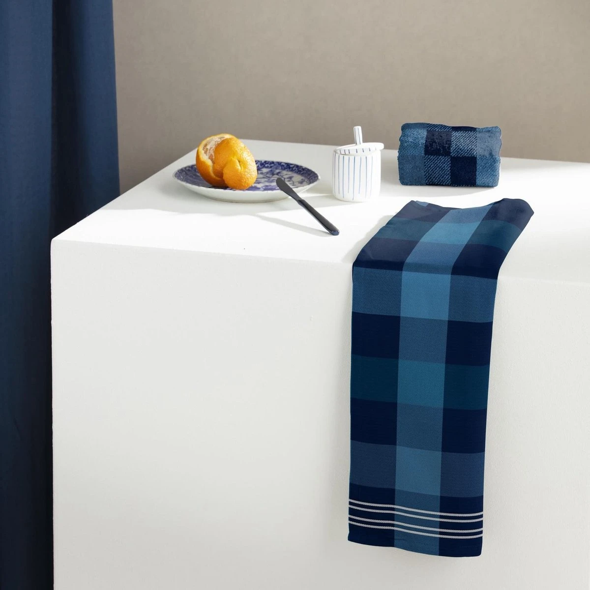 DDDDD Feller - Theedoek - Blue - 6 Stuks 3 DDDDD Feller - Theedoek - Blue - 6 Stuks - Afbeelding 3