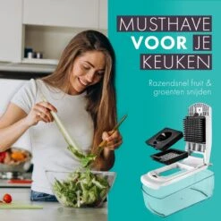 Cavos - Multifunctionele Groentesnijder - Mandoline - Uiensnijder - Frietsnijder - Rasp - Vlijmscherp - BPA-vrij 11 Cavos - Multifunctionele Groentesnijder - Mandoline - Uiensnijder - Frietsnijder - Rasp - Vlijmscherp - BPA-vrij -Merkloos Winkel 1200x1200 2267