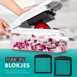 Cavos - Multifunctionele Groentesnijder - Mandoline - Uiensnijder - Frietsnijder - Rasp - Vlijmscherp - BPA-vrij 13 Cavos - Multifunctionele Groentesnijder - Mandoline - Uiensnijder - Frietsnijder - Rasp - Vlijmscherp - BPA-vrij -Merkloos Winkel 1200x1200 2269