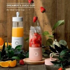 Merkloos Mini Blender - Smoothie Maker - Compact Blender - Draagbare Blender - Oplaadbare Mini Blender - Portable Blender - Draagbare Mini Blender - Lichtgewicht - Vitamer 4 Bladen - Fruit Juicer - Fruit Blender - Blender - Blender - Blenders - Keukenmachines -Merkloos Winkel 1200x1200 2292