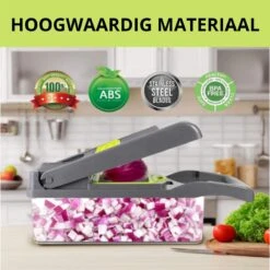 W&Z® Multifunctionele Groentesnijder - Mandoline -Fritessnijder - Keukensnijder - Groentehakker - 16 Delig 21 W&Z® Multifunctionele Groentesnijder - Mandoline -Fritessnijder - Keukensnijder - Groentehakker - 16 Delig -Merkloos Winkel 1200x1200 2317