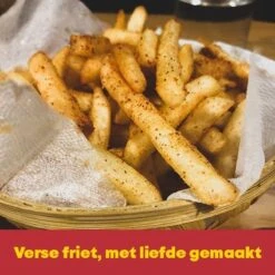 Yugn DeLux Frietsnijder - Roestvrijstaal - Zilver - Incl. Schiller -Merkloos Winkel 1200x1200 2332