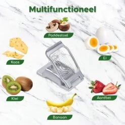 Bikolo - Eiersnijder - Champignonsnijder - Eierschaal Snijder - Eierwekker - Egg Timer - Inclusief Luxe Cadeauverpakking + E-Book Kookboek -Merkloos Winkel 1200x1200 2347