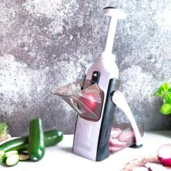 Livington TurboCut Universele Snijmachine - Groentesnijmachine Met 3 Messtanden Voor Dikke Of Fijne Plakjes - Rasp Met Snijdikte Tot 8 Mm - Vaatwasmachinebestendig - Snijmachine Met... -Merkloos Winkel 1200x1200 2356