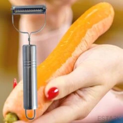 ESTARK® Dunschiller - Julienne & Groenteschiller - Groentesnijder - Uiensnijder - Spiraalsnijder - Juliennerasp - Juliennesnijder - Sliertensnijder - Multifunctionele Groenten Schiller Aardappel Schiller - Dunschiller RVS 25 ESTARK® Dunschiller - Julienne & Groenteschiller - Groentesnijder - Uiensnijder - Spiraalsnijder - Juliennerasp - Juliennesnijder - Sliertensnijder - Multifunctionele Groenten Schiller Aardappel Schiller - Dunschiller RVS -Merkloos Winkel 1200x1200 2379