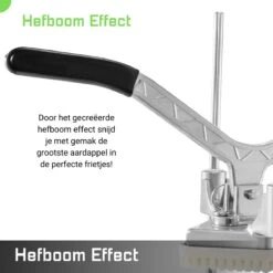 Thuys Patatsnijder - Frietsnijder 6mm - Fritessnijder Met Zuignoppen Zuignappen - Makkelijk Schoonmaken - Profesioneel - Aluminium + RVS - Gratis E-book Voor De Lekkerste Friet -Merkloos Winkel 1200x1200 2419