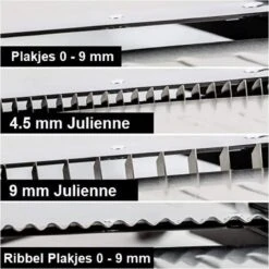 Mandoline - Vlijmscherp - Keukensnijder – Groentesnijder – Incl. Anti Snij Handschoenen En Snij Hulp - Qwality -Merkloos Winkel 1200x1200 2494