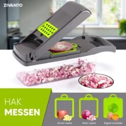 Groentesnijder - Mandoline, Keukensnijder & Uiensnijder - Multifunctioneel Groente Snijder - Spiraalsnijder - Frietsnijder - Rasp - BPA Vrij & Anti-slip - Inclusief Handleiding - 15 Delig Van Zivanto 12 Groentesnijder - Mandoline, Keukensnijder & Uiensnijder - Multifunctioneel Groente Snijder - Spiraalsnijder - Frietsnijder - Rasp - BPA Vrij & Anti-slip - Inclusief Handleiding - 15 Delig Van Zivanto -Merkloos Winkel 1200x1200 2521