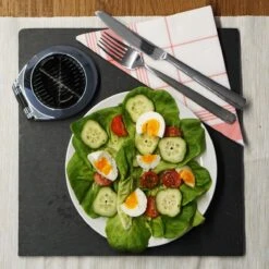 Multifunctionele Eiersnijder - RVS - Zwart/Zilver -Merkloos Winkel 1200x1200 2542