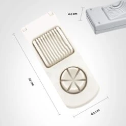 HGMD® Eiersnijder 2 In 1 - Wit - Roestvrij Staal - Vaatwasser Bestendig - Champignonsnijder - Eiersnijder Rvs - Eiersnijder Vaatwasserbestendig -Merkloos Winkel 1200x1200 2547