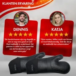 WITTS Ovenwanten - Bescherming Tot 230 °C - Siliconen Ovenhandschoenen - 2 Stuks -Merkloos Winkel 1200x1200 272